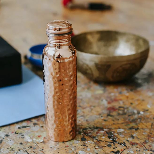 LUJÆ™ — Bouteille en Cuivre Pur