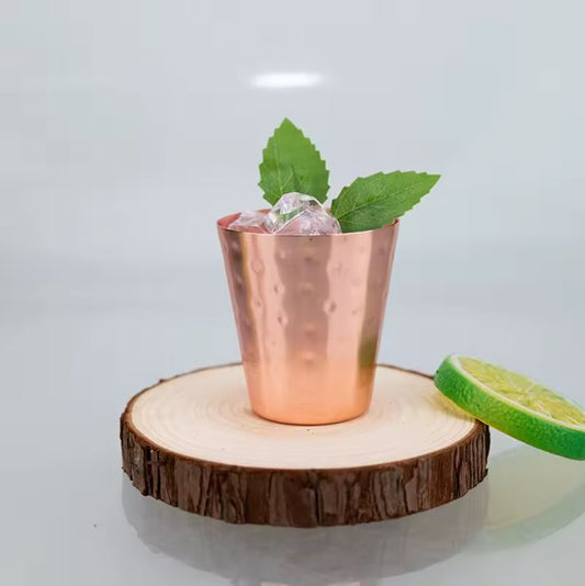 Verre en cuivre pur
