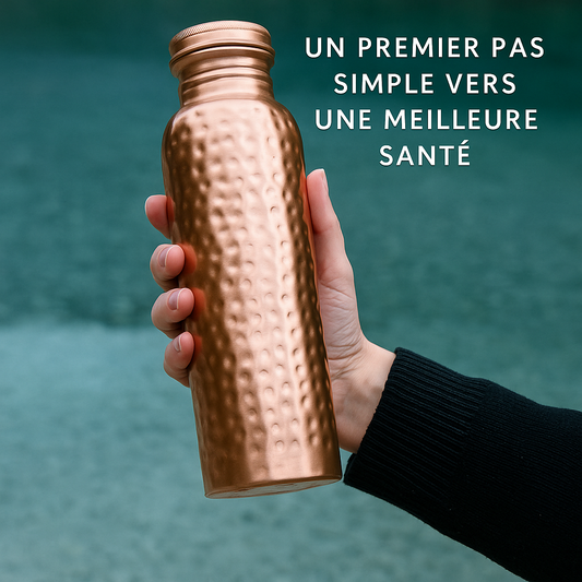 LUJÆ™ — Bouteille en Cuivre Pur
